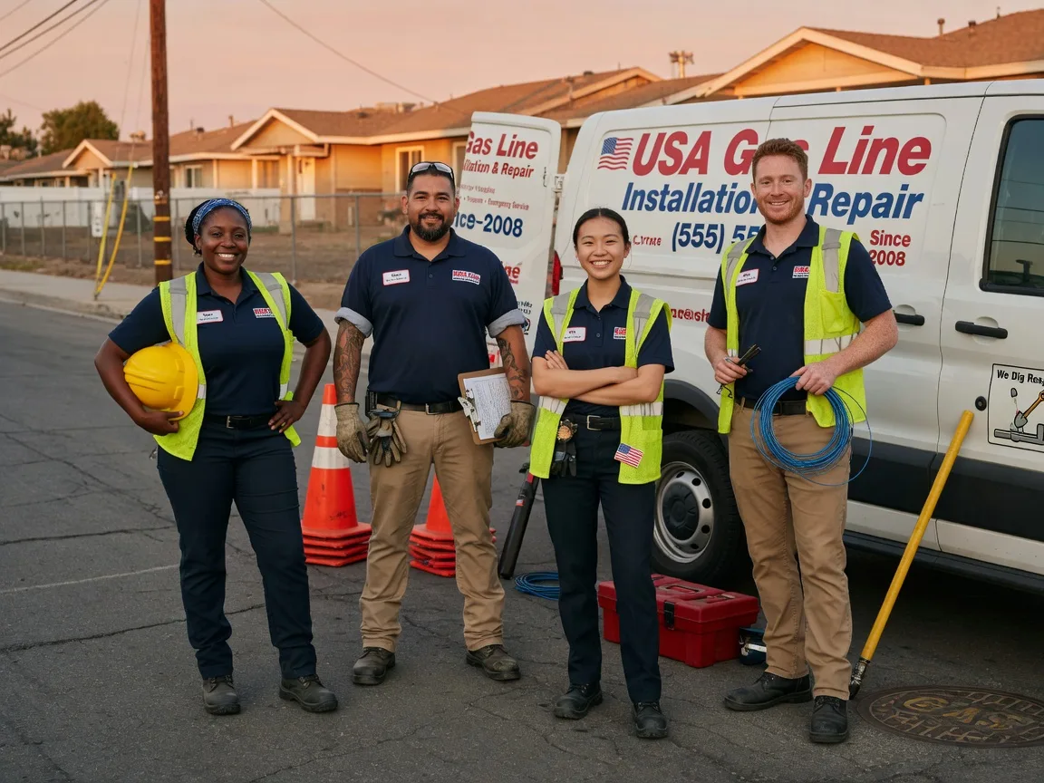 Gas Line Installation company in Meredosia, IL